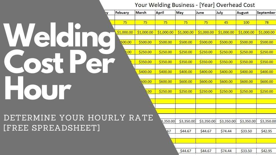 How Much Should You Charge for Welding per Hour [Download]