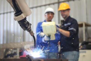 robotic welder two guys